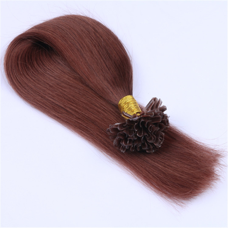 china remy keratin full cuticle u tip hair extensions manufacturers QM060